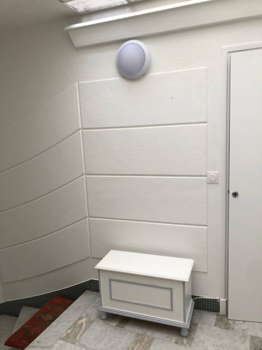 Réfection d'un hall d'entrée dans une résidence à Nice